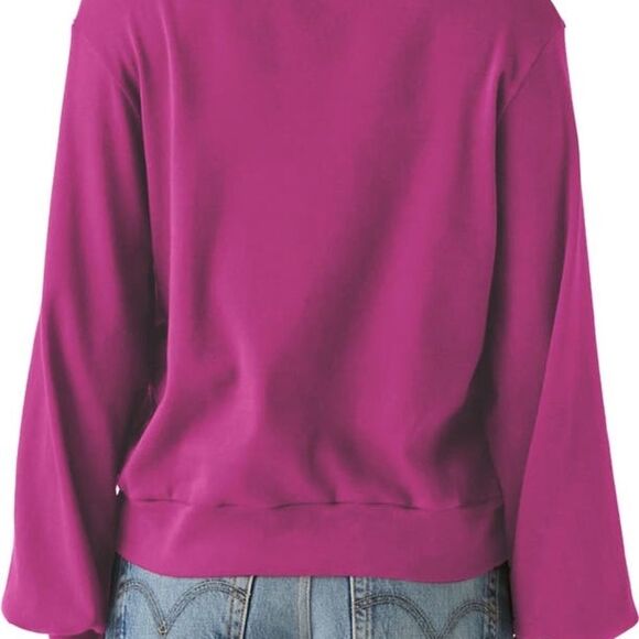 UGG Crewneck Balloon Sleeve Top (NWT) - Picture 2 of 6